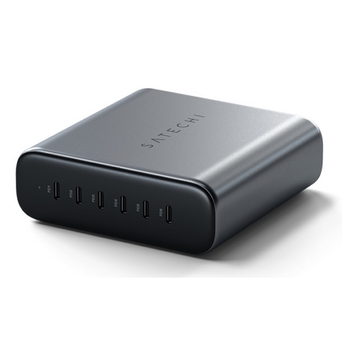 Satechi PD 200W 6��Ʈ GaN ������ ST-C200GM-KR �ؿܱ���