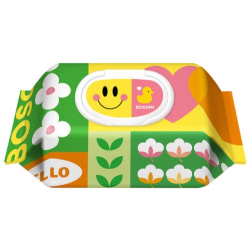 보솜이 액션플레이 물티슈 캡형 70매 (5팩)_이미지