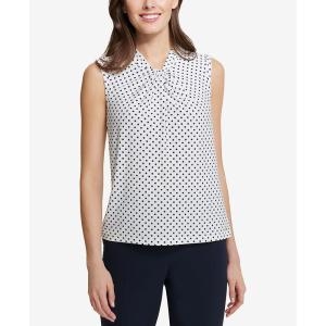  타미힐피거 Womens Knot 넥 탑 879718