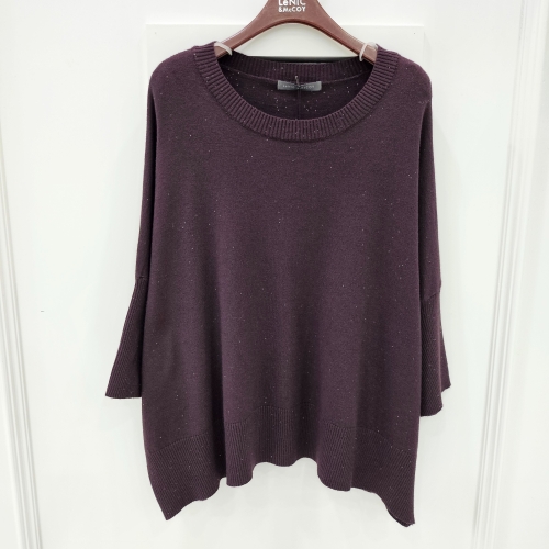 르니앤맥코이 7부소매 루즈핏 나그랑 니트티 MM10KN100_GN_이미지