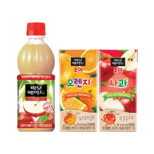  코카콜라음료 미닛메이드 조이오렌지 195ml [48개]