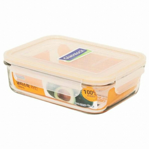 글라스락 직사각 라인 5호 1000ml