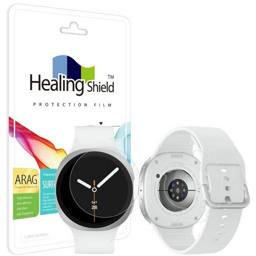 폰트리 힐링쉴드 갤럭시워치8 ARAG 고화질 저반사 지문방지 액정보호필름 2매+후면 2매 (44mm)