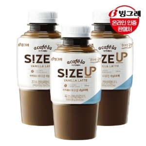 빙그레 아카페라 사이즈업 바닐라라떼 350ml (40개)
