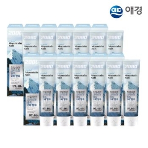 2080 퓨어플러스 크리스탈 민트 치약 150g (12개)_이미지