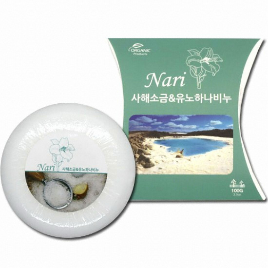 순수나리 사해소금&유노하나비누 100g (3개)