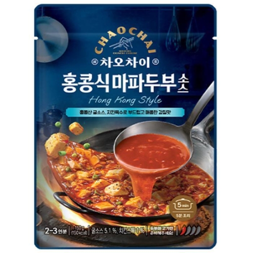 샘표식품 샘표 차오차이 홍콩식 마파두부소스 150g이미지입니다. 누르면 해당 게시물로 새창이동합니다.