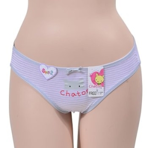  샤통 고양이 편한 고딩 중딩 학생 주니어 팬티 속옷 WD6C5A5