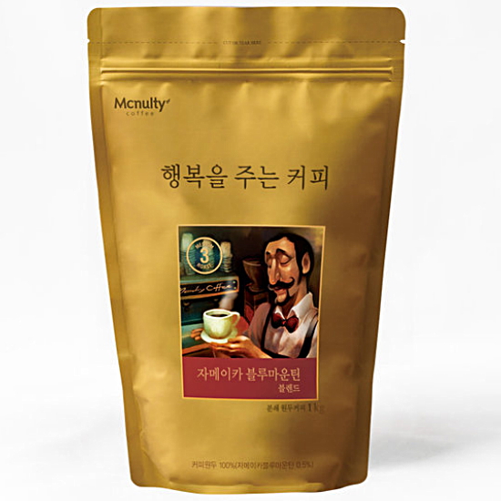 한국맥널티 행복을 주는 커피 블루마운틴 1kg (1개)_이미지