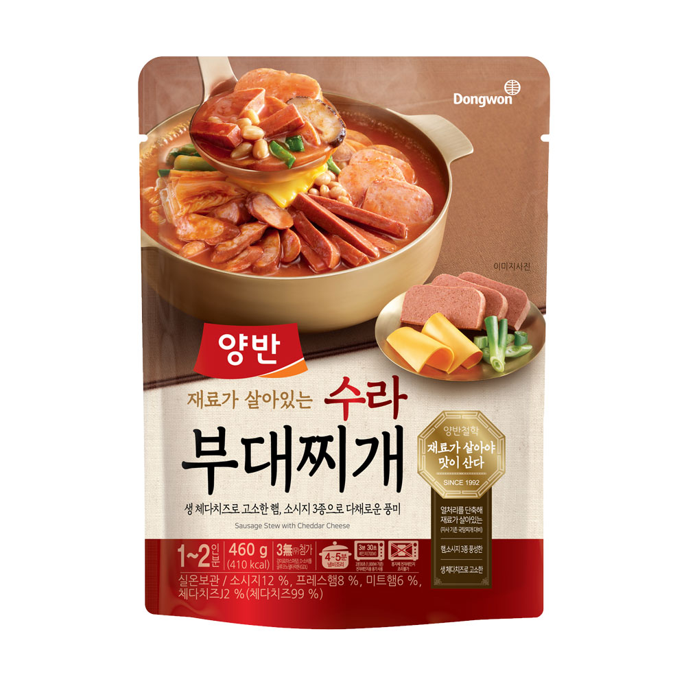 동원F&B 양반 수라 부대찌개 460g (3개)_이미지