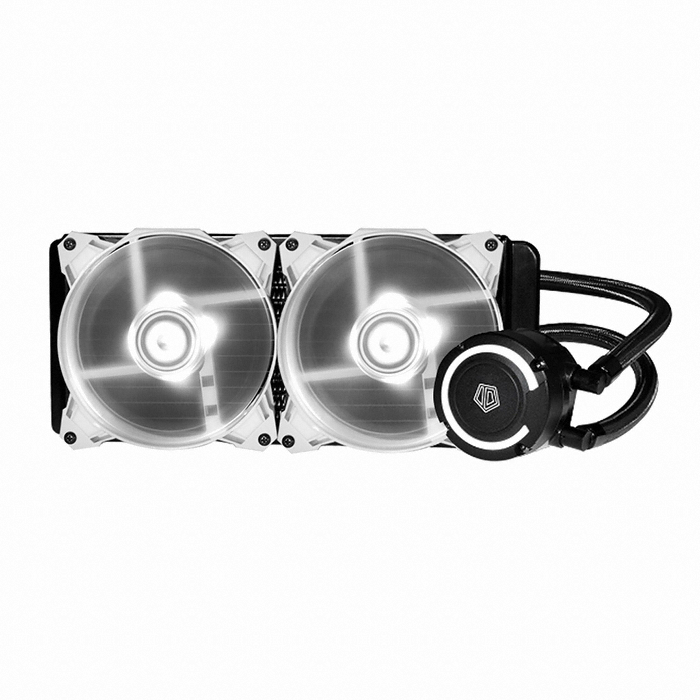 ID-COOLING FROSTFLOW PLUS 240 WHITE LED_이미지