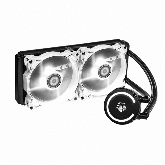 ID-COOLING FROSTFLOW PLUS 240 WHITE LED_이미지