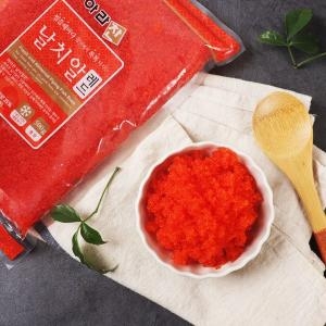 해미래 톡톡 튀는 냉동 날치알 레드 500g (2개)_이미지