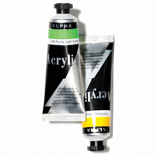 알파색채 실버 아크릴물감 50ml 낱색 (S1)_이미지