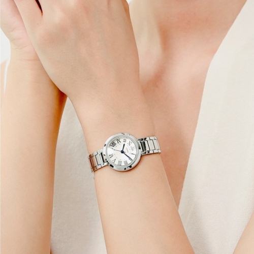 이랜드 로이드 셀러허브 1 LLOYD NC08 다이애나 원형 실버메탈시계 LL2G21704ISS_이미지