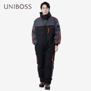 유니 UBS-6013 가을 겨울 상하일체형 정비복 스즈끼 상하일체형작업복 작업스즈끼 우주복 낚시복 단일 L