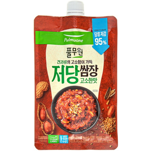 풀무원 저당 쌈장 고소한맛 180g (5개)_이미지