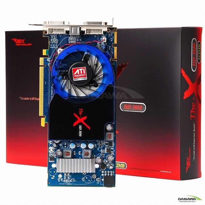 Rextech �󵥿� HD 3850 The-X 512MB