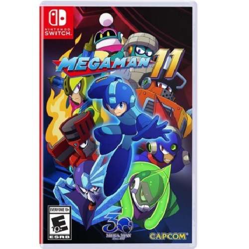  메가맨 11 운명의 톱니바퀴 SWITCH 중고,해외구매,북미판
