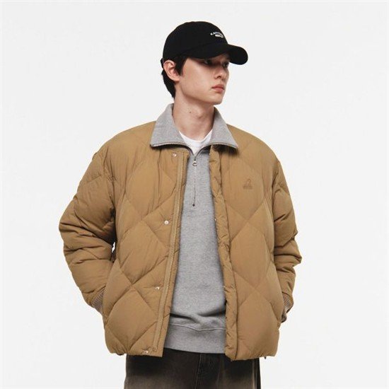 캉골 레트로코어 스카이라이너 다운 자켓 8174 베이지 380163_이미지