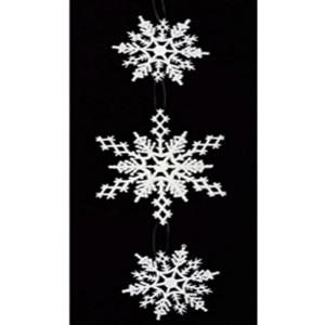 파티쇼  줄설정세트 크리스마스장식 파티장식 눈송이 실내장식 장식소품 가랜드 파티용품파티쇼