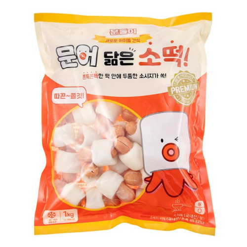 다예비앤에프 문어닮은소떡 1kg (1개)_이미지