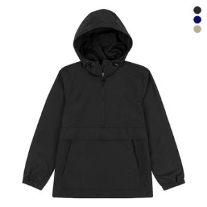 아노락 후드 윈드 바람막이 자켓 점퍼 검정 31830866