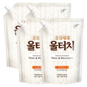 피죤 울터치 중성세제 리필 1.3L (4개)_이미지