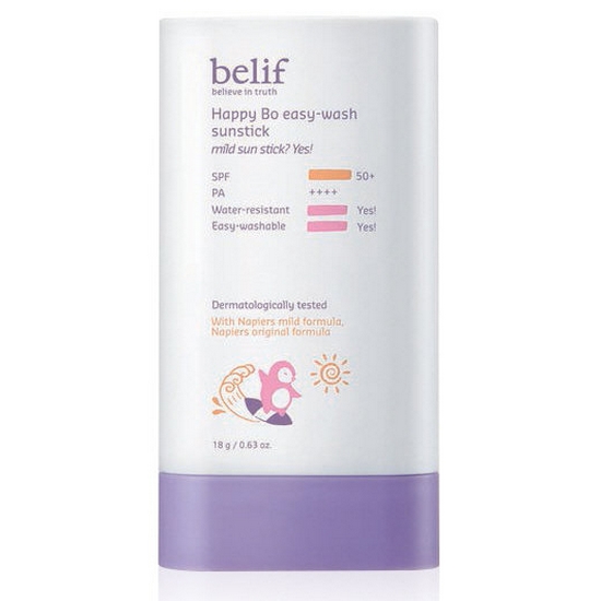 빌리프 해피 보 이지워시 선스틱 18g (SPF50+) (1개)_이미지
