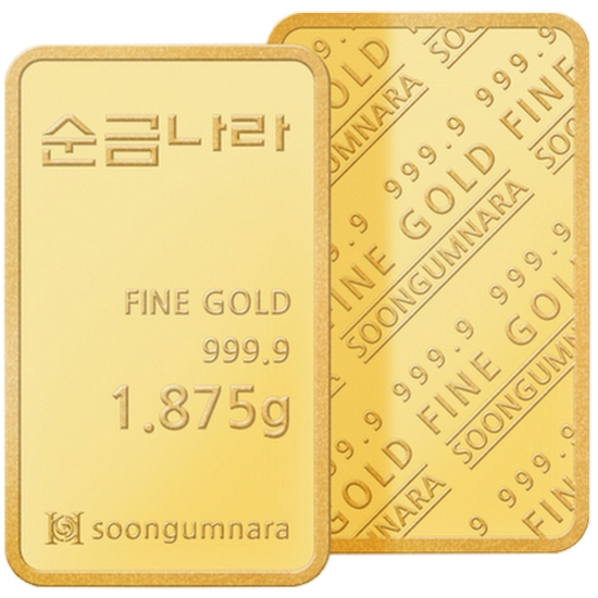 순금나라 24K 반돈 미니 골드바 1.875g (1개)_이미지