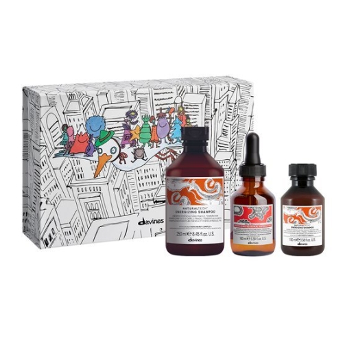  다비네스 에너자이징 샴푸 250ml+100ml+시즈널 수퍼액티브 100ml 3종세트