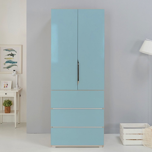 히트가구 높은 도어 3단 서랍형 옷장 800_이미지