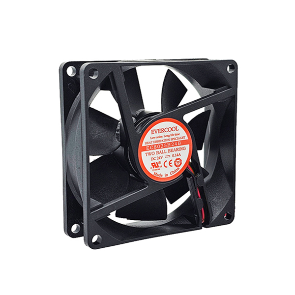 EVERCOOL EC8025H24B 2P