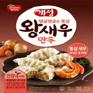동원F&B 개성 왕새우만두 315g이미지입니다. 누르면 해당 게시물로 새창이동합니다.