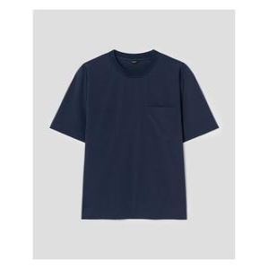 삼성물산 갤럭시 라이프스타일 스트레치 기능성 라운드 티셔츠 블루 GC5342S16P_이미지