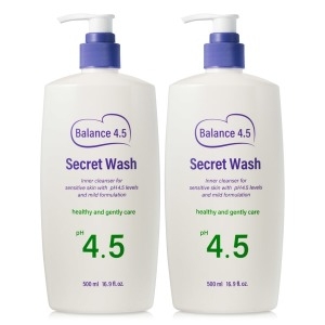 터치미 여성청결제 대용량 질세정제 500ml 2개 약산성 pH4.5_이미지