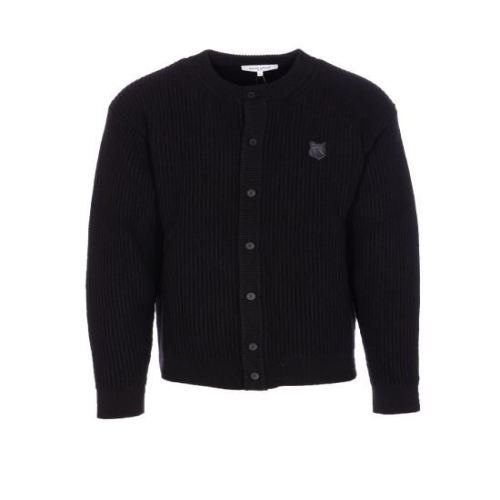 메종키츠네 가디건 PM00508KT1149 P199 Black