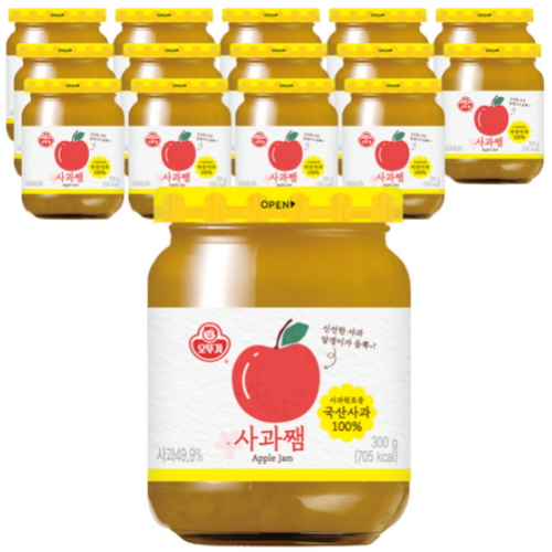 오뚜기 사과쨈 300g (15개)_이미지