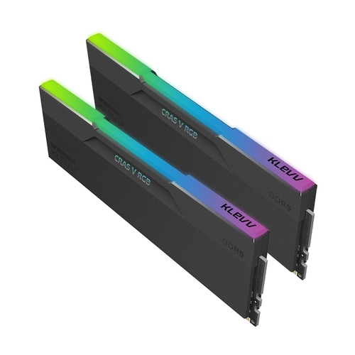 ESSENCORE KLEVV DDR5-6000 CL32 CRAS V RGB 패키지 서린 (128GB(64Gx2))_이미지