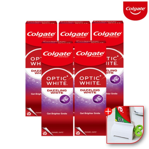 콜게이트 옵틱화이트 다즐링 민트 치약 100g (5개)_이미지