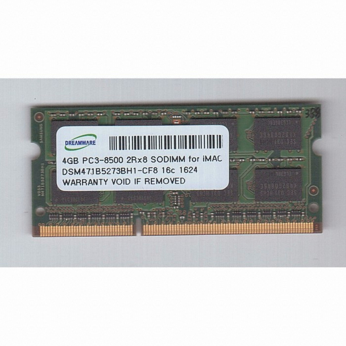 Dreamware 노트북 DDR3-1066 for iMac (4GB)_이미지