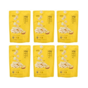 단백질이 답이다 고단백 스낵 마늘빵맛 50g 6개