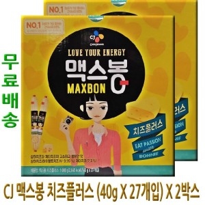 CJ제일제당 맥스봉 치즈플러스 27개입 1.08kg (2개)_이미지