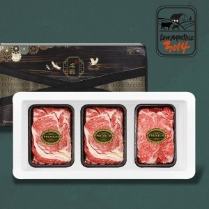 로우마블3014 2등급 프리미엄 국내산 숙성 소고기 선물세트 4호 900g