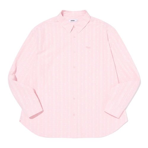 키르시 플레인 루즈핏 셔츠 핑크 J6122KSH01PIA_이미지