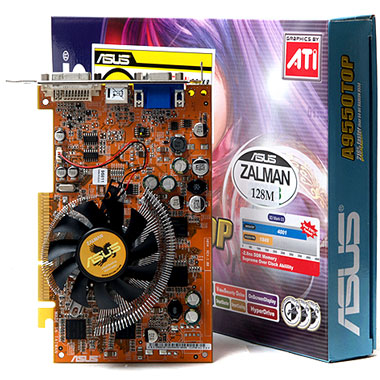 ASUS �󵥿� 9550 A9550TOP 128MB �߸�