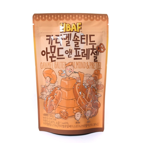 카라멜 솔티드 아몬드 앤 프레첼 120g