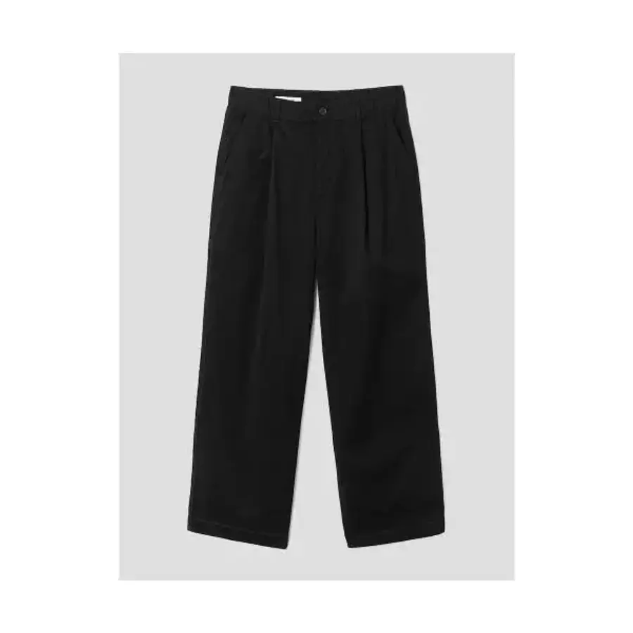 삼성물산 에잇세컨즈 코튼 와이드 치노 팬츠 블랙1015655