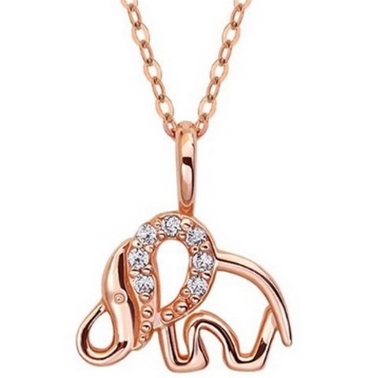 14K 행운코끼리 목걸이