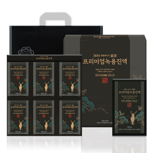 구록원 프리미엄 녹용진액 100ml 30포 (1개)_이미지